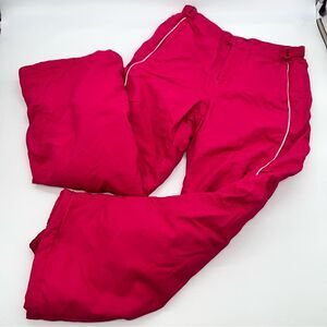 Athletech Winte Ski/Snowboarding Pants in Hot Pink with Silver Cord Accent